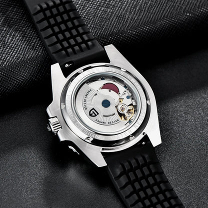 Poséidon Nautilus GMT Caoutchouc