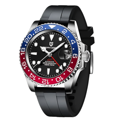 Poséidon Nautilus GMT Caoutchouc