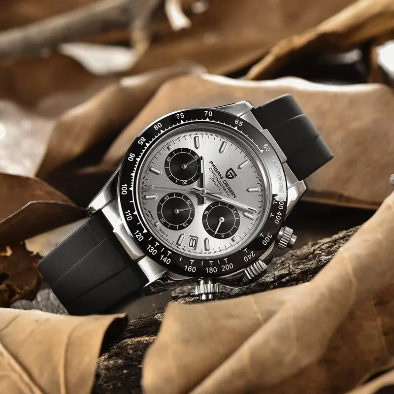 Polaris Eclipse Chronographe Caoutchouc